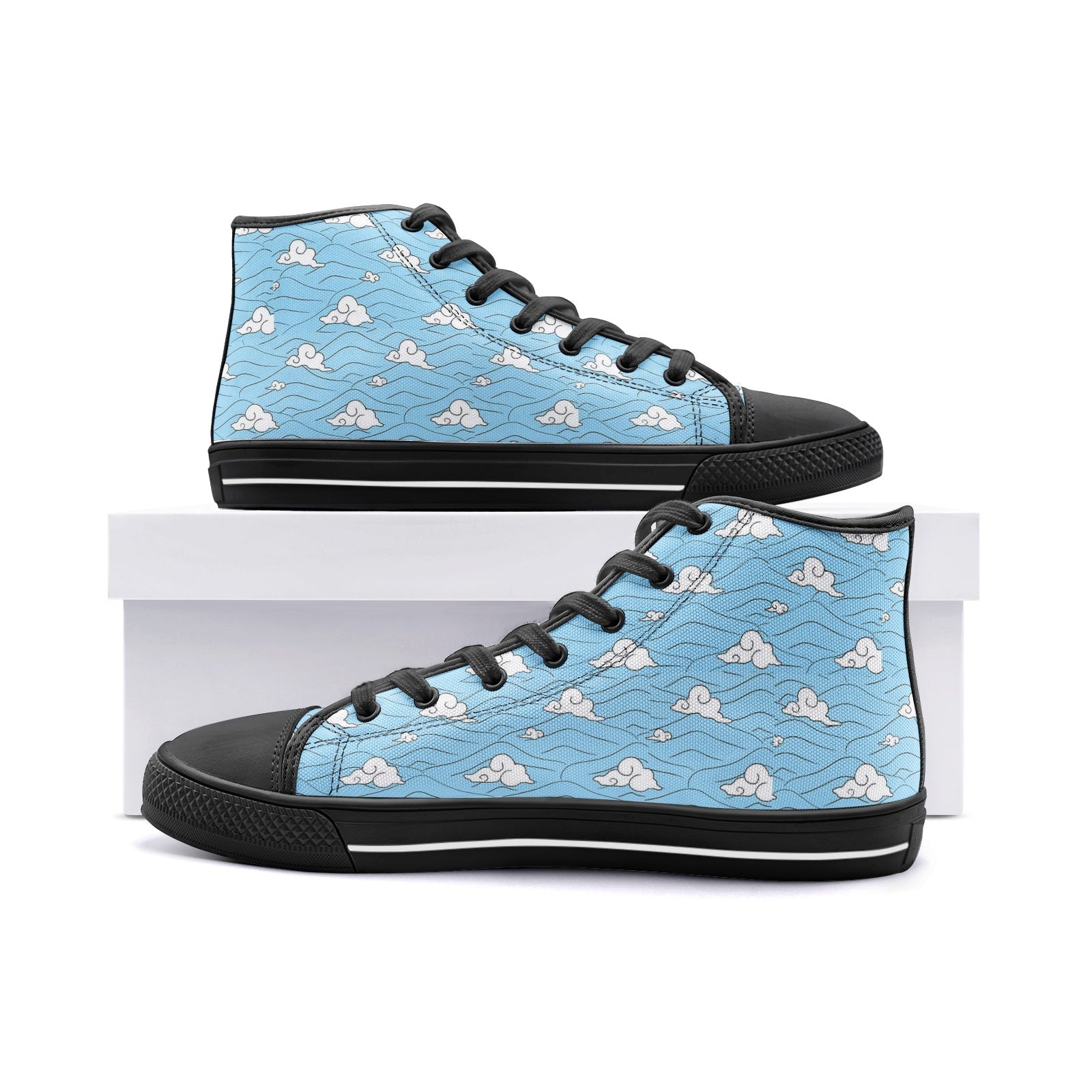 sakonji demon slayer classic high top canvas shoes 5 - Demon Slayer Shoes Store