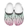 shinobu kocho demon slayer custom clogs 2 - Demon Slayer Shoes Store