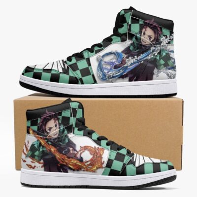 tanjiro kamado water and sun breathing demon slayer j force shoes 1024x1024 1 - Demon Slayer Shoes Store